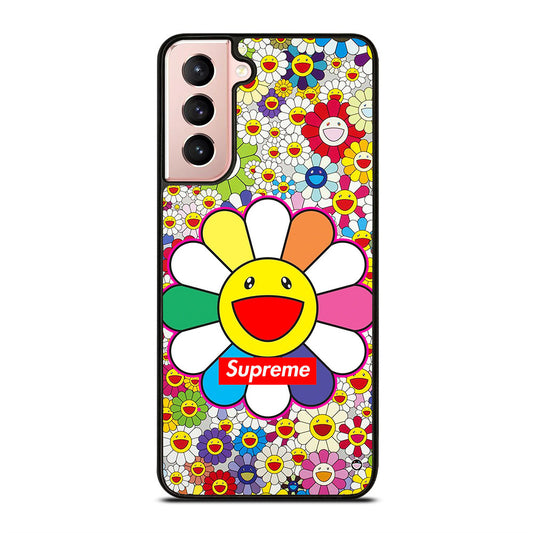 Colorful Takashi Murakami Flower Samsung Galaxy S21 5G Case