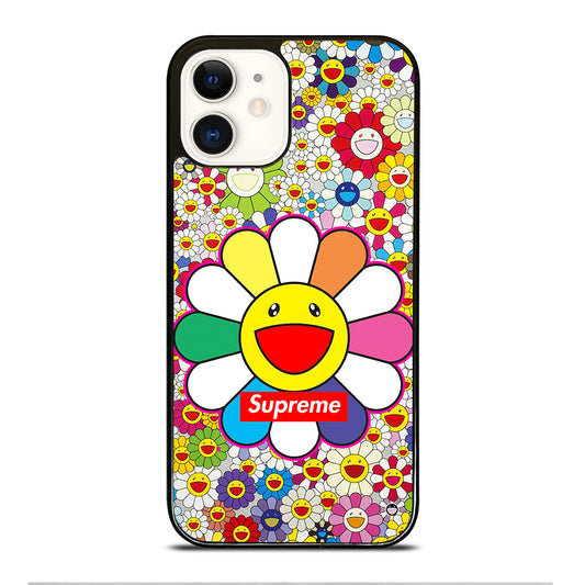 Colorful Takashi Murakami Flower iPhone 12 Case