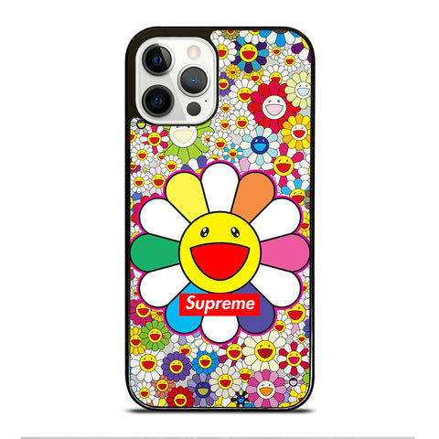 Colorful Takashi Murakami Flower iPhone 12 Pro Case