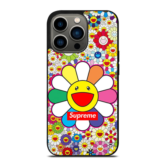 Colorful Takashi Murakami Flower iPhone 13 Pro Case