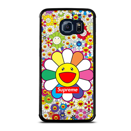 Colorful Takashi Murakami Flower Samsung Galaxy S6 Edge Case