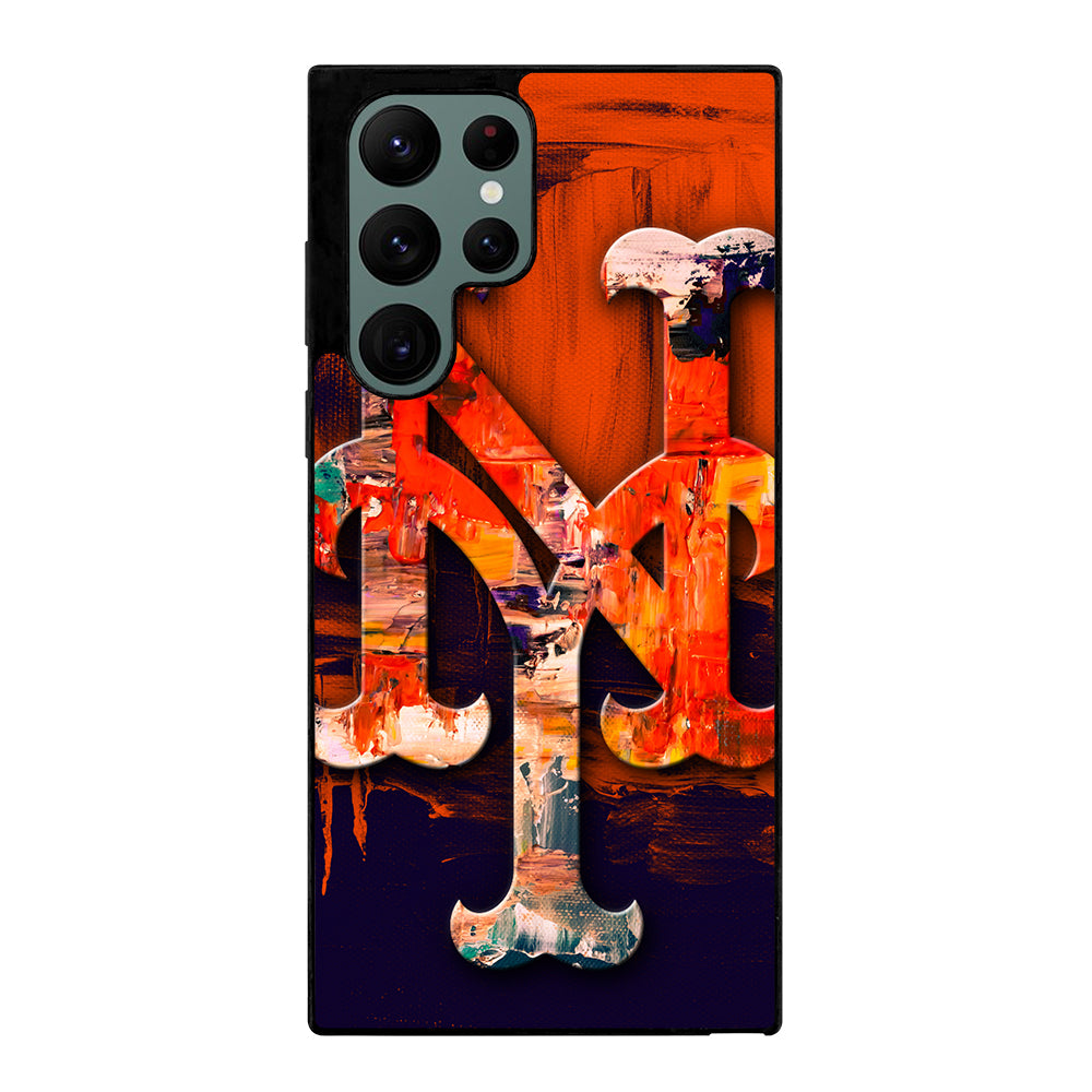 Cool New York Mets Baseball Samsung Galaxy S22 Ultra 5G Case