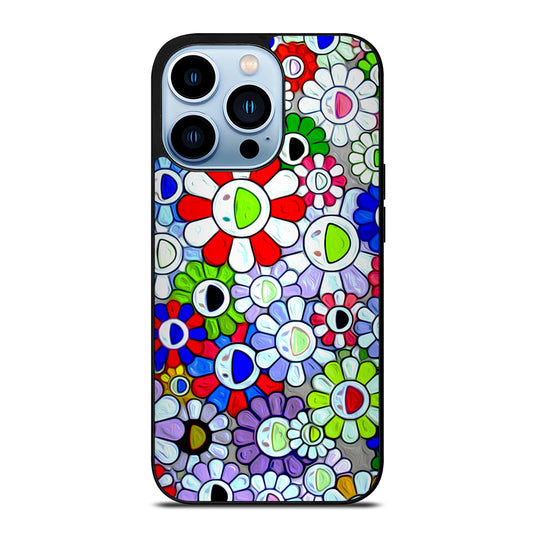 Cool Takashi Murakami Flowers iPhone 13 Pro Max Case