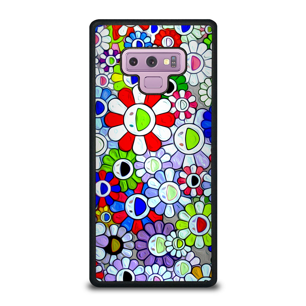Cool Takashi Murakami Flowers Samsung Galaxy Note 9 Case