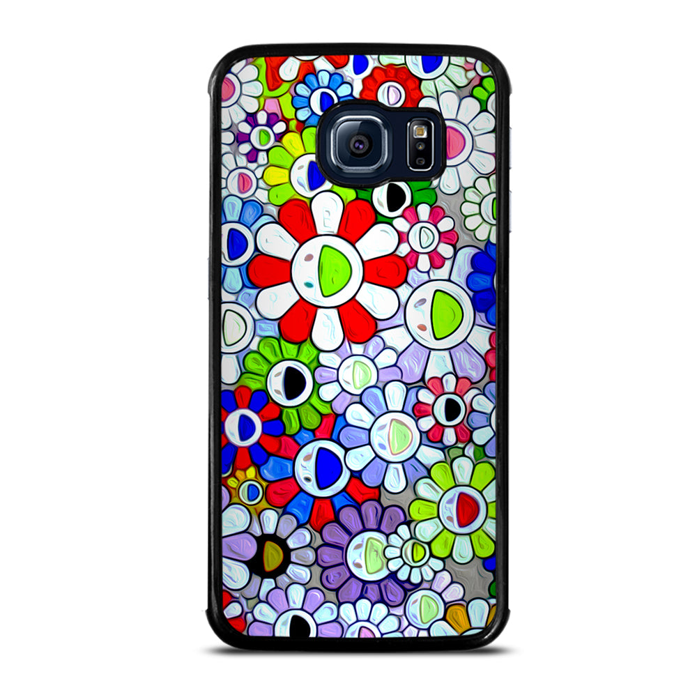Cool Takashi Murakami Flowers Samsung Galaxy S6 Edge Case