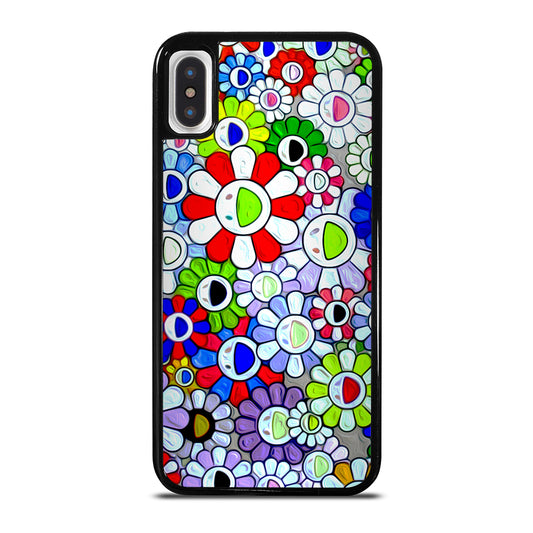 Cool Takashi Murakami Flowers iPhone X / XS Case