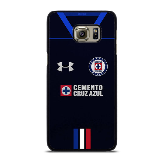 Cruz Azul Football Club Jersey Image Samsung Galaxy S6 Edge Plus Case