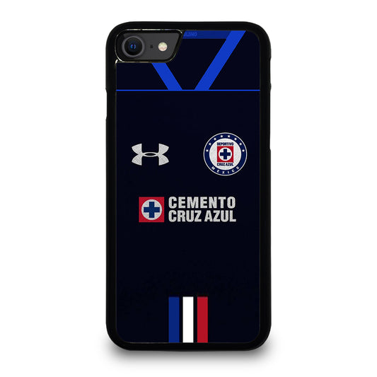 Cruz Azul Football Club Jersey Image iPhone SE 2020 Case