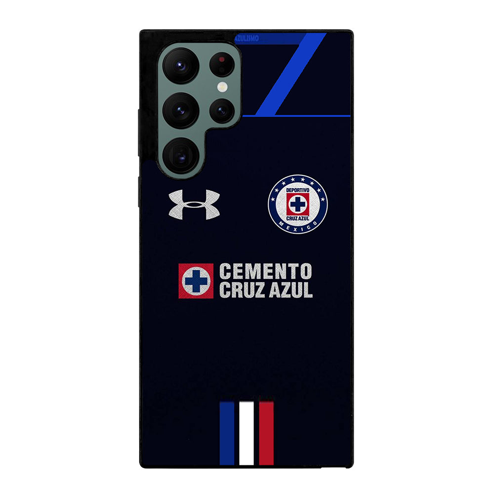 Cruz Azul Football Club Jersey Image Samsung Galaxy S22 Ultra 5G Case