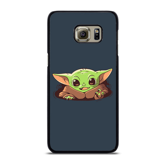 Cute Baby Yoda Samsung Galaxy S6 Edge Plus Case