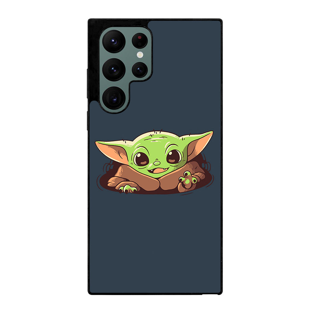 Cute Baby Yoda Samsung Galaxy S22 Ultra 5G Case