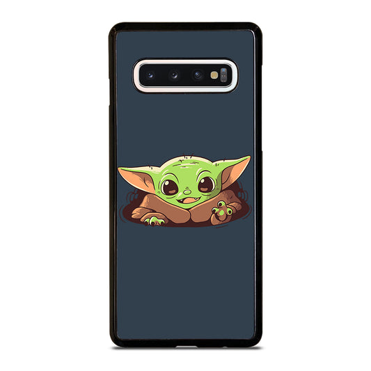 Cute Baby Yoda Samsung Galaxy S10 Case