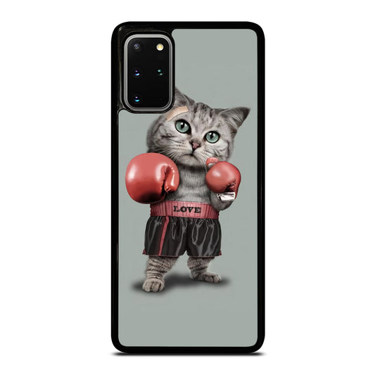 Cute Cat Boxing Samsung Galaxy S20 Plus / S20 Plus 5G Case