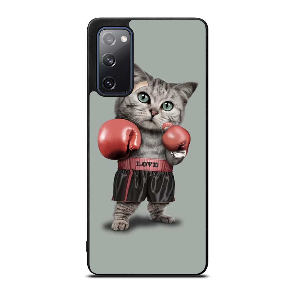 Cute Cat Boxing Samsung Galaxy S20 FE 5G Case