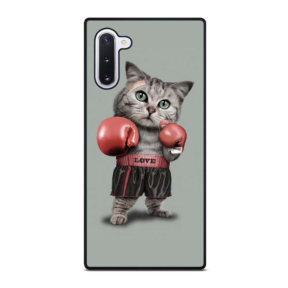 Cute Cat Boxing Samsung Galaxy Note 10 Case