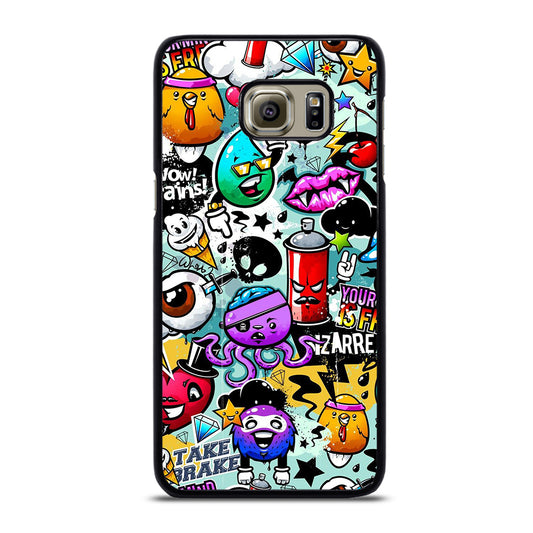 Cute Graffiti Image Samsung Galaxy S6 Edge Plus Case