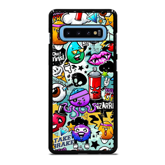 Cute Graffiti Image Samsung Galaxy S10 Plus Case