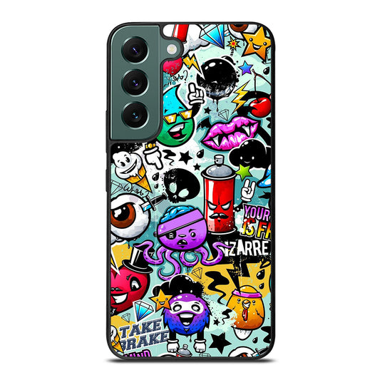 Cute Graffiti Image Samsung Galaxy S22 5G Case