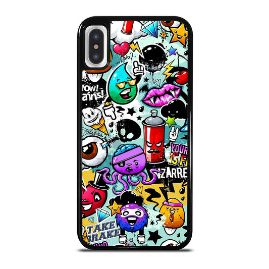 Cute Graffiti Image iPhone X / XS Case
