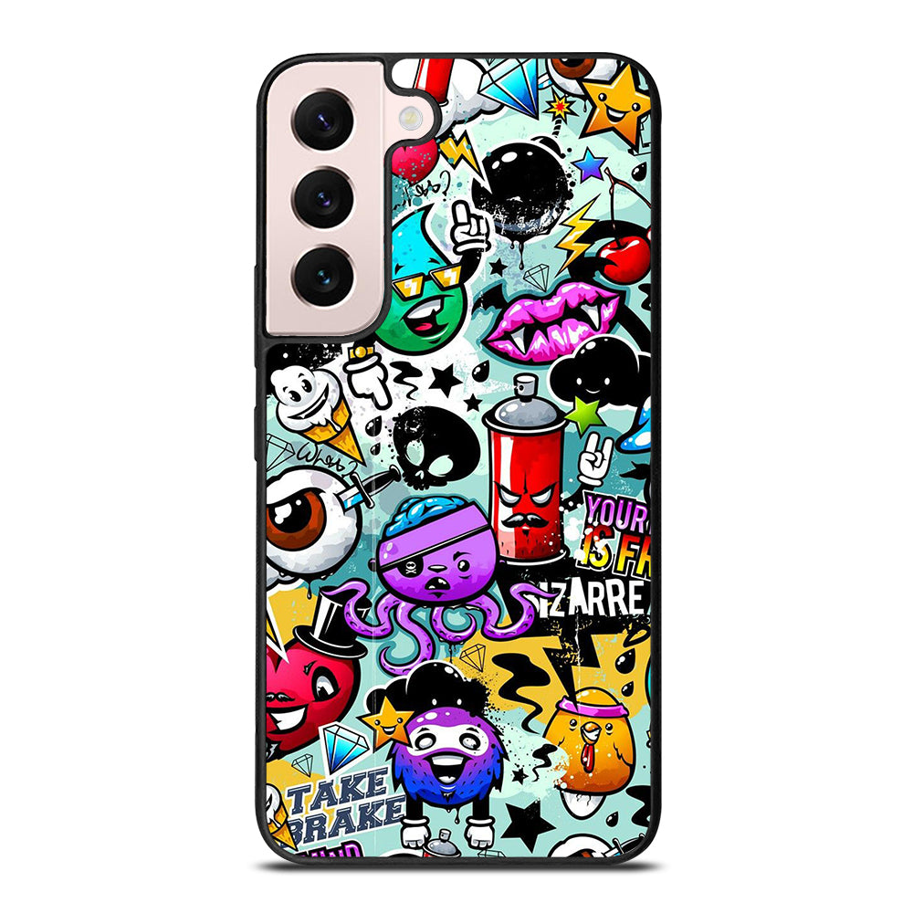 Cute Graffiti Image Samsung Galaxy S22 Plus 5G Case