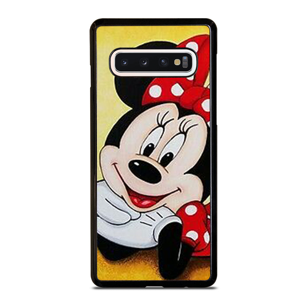 Cute Minnie Pose Samsung Galaxy S10 Case