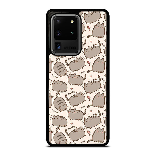 Cute Pusheen Cat Cartoon Collage Samsung Galaxy S20 Ultra / S20 Ultra 5G Case