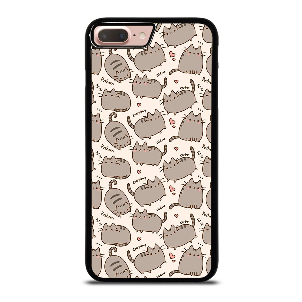 Cute Pusheen Cat Cartoon Collage iPhone 7 Plus / 8 Plus Case