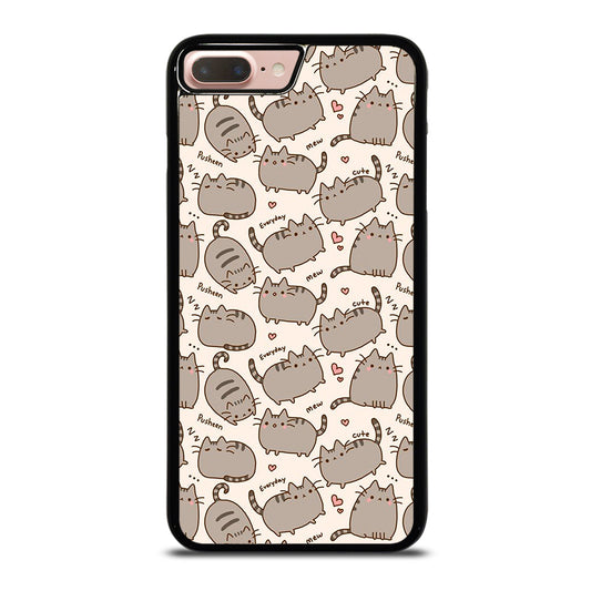 Cute Pusheen Cat Cartoon Collage iPhone 7 Plus / 8 Plus Case