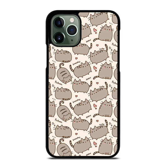 Cute Pusheen Cat Cartoon Collage iPhone 11 Pro Max Case