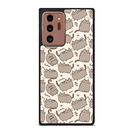 Cute Pusheen Cat Cartoon Collage Samsung Galaxy Note 20 Ultra Case