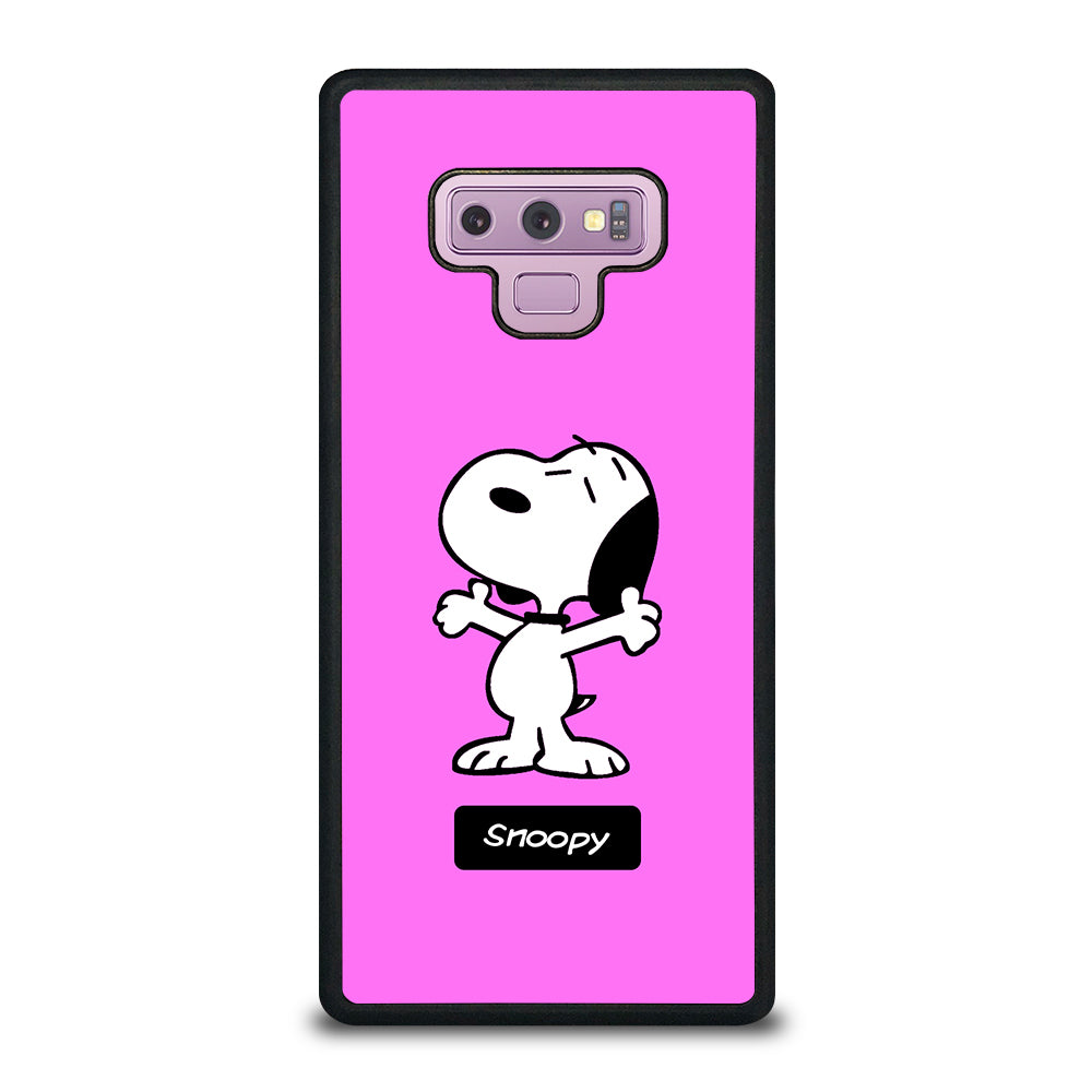 Cute Snoopy Dog Samsung Galaxy Note 9 Case