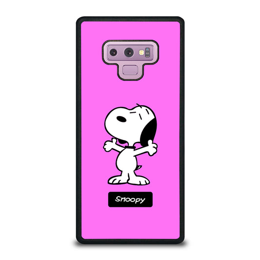 Cute Snoopy Dog Samsung Galaxy Note 9 Case