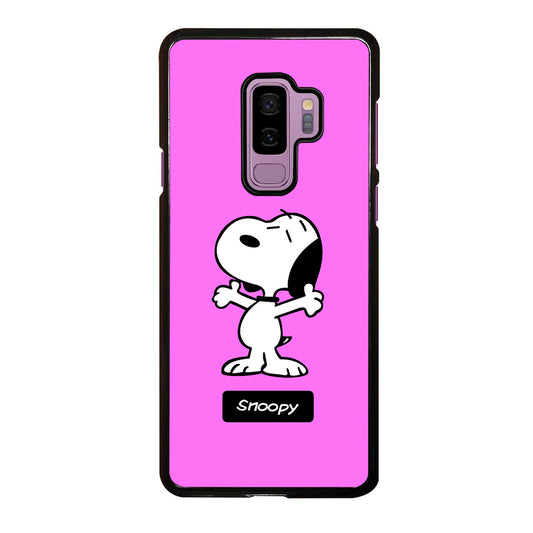 Cute Snoopy Dog Samsung Galaxy S9 Plus Case