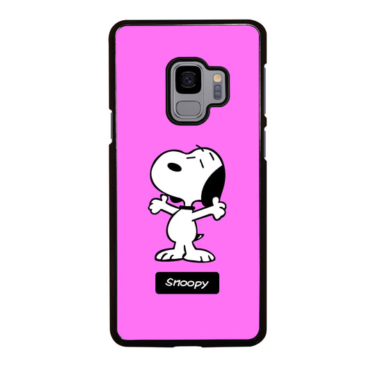 Cute Snoopy Dog Samsung Galaxy S9 Case