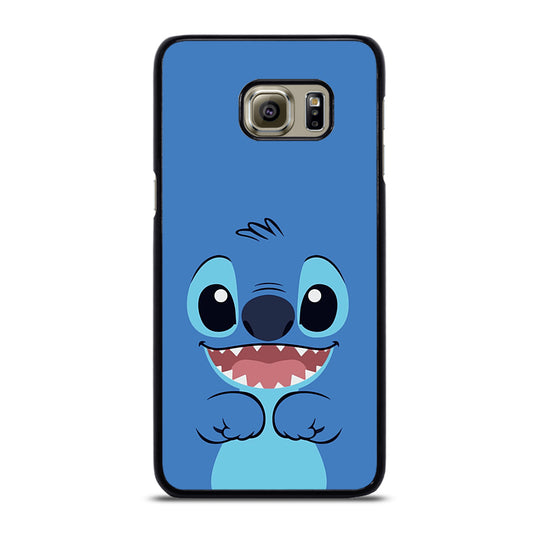 Cute Stitch Cartoon Face Samsung Galaxy S6 Edge Plus Case