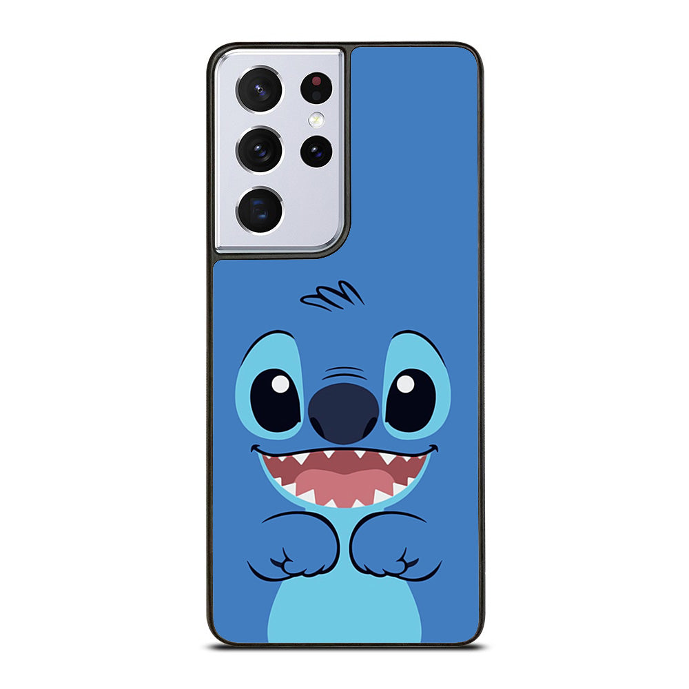 Cute Stitch Cartoon Face Samsung Galaxy S21 Ultra 5G Case
