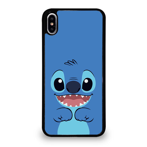 Cute Stitch Cartoon Face iPhone XS Max Case