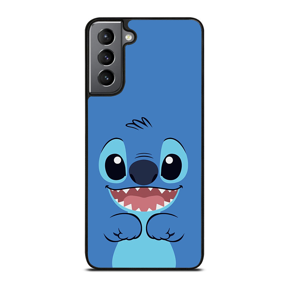 Cute Stitch Cartoon Face Samsung Galaxy S21 Plus 5G Case