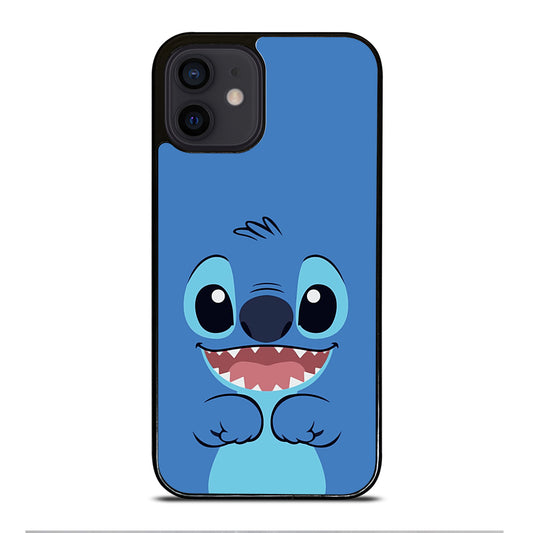 Cute Stitch Cartoon Face iPhone 12 Mini Case