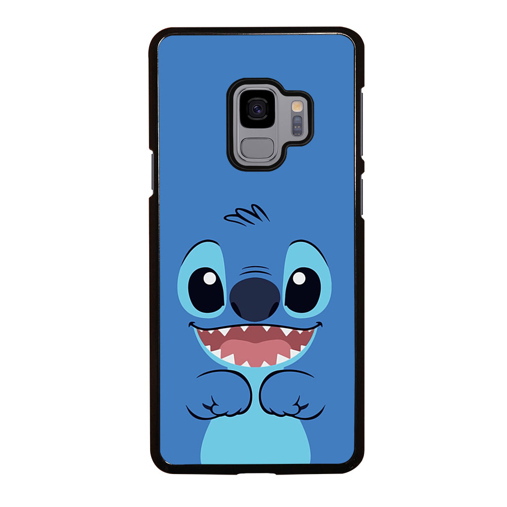 Cute Stitch Cartoon Face Samsung Galaxy S9 Case
