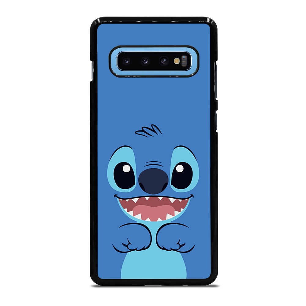 Cute Stitch Cartoon Face Samsung Galaxy S10 Plus Case