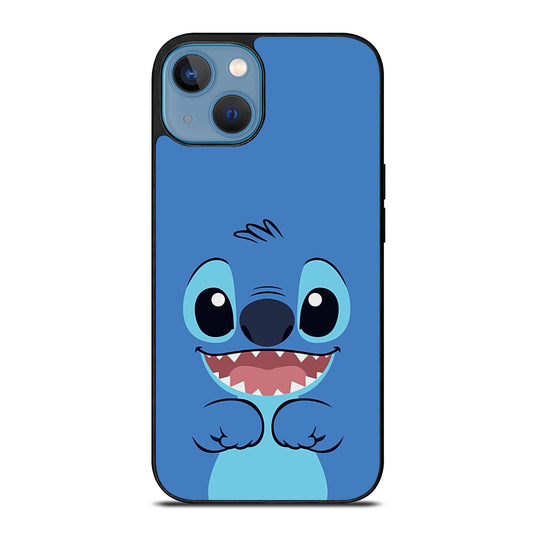 Cute Stitch Cartoon Face iPhone 13 Case