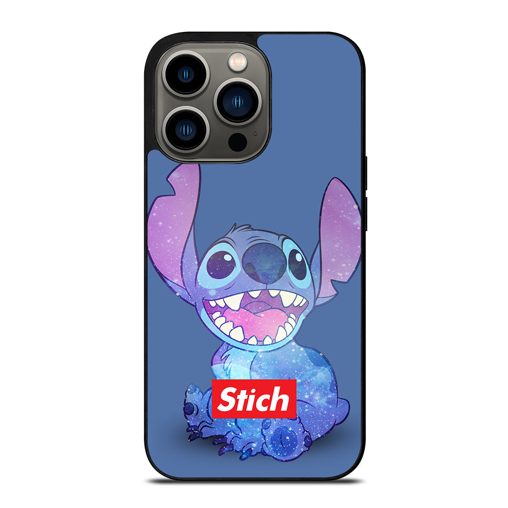 Cute Stitch Cartoon Galaxy iPhone 13 Pro Case