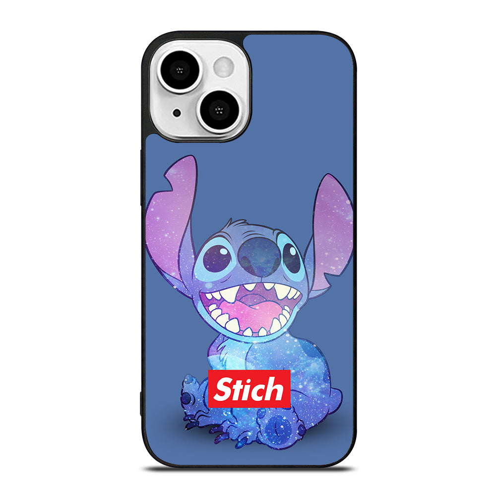 Cute Stitch Cartoon Galaxy iPhone 13 Mini Case