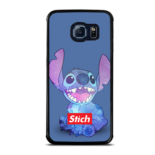 Cute Stitch Cartoon Galaxy Samsung Galaxy S6 Edge Case
