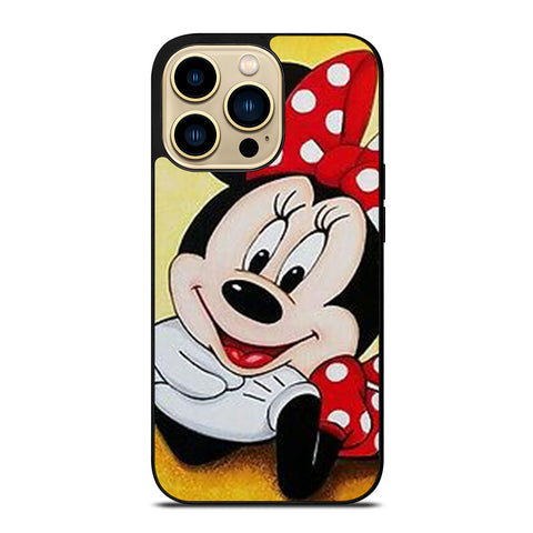 Cute Minnie Pose iPhone 14 Pro Max Case