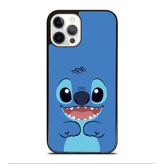 Cute Stitch Cartoon Face iPhone 12 Pro Case