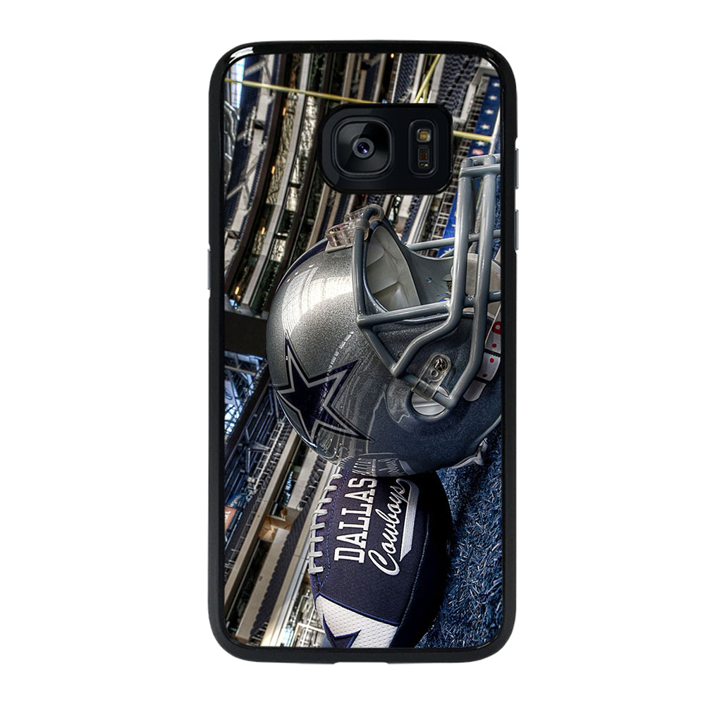 DALLAS COWBOYS HELMET Samsung Galaxy S7 Edge Case