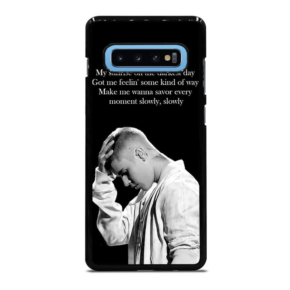 DESPACITO JUSTIN BIBER LIRYCS Samsung Galaxy S10 Plus Case