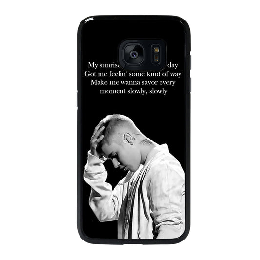 DESPACITO JUSTIN BIBER LIRYCS Samsung Galaxy S7 Edge Case